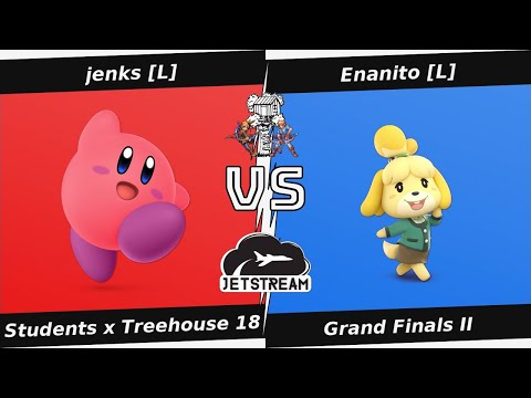 Students x Treehouse 18 Grand Finals II - jenks [L] (Kirby) Vs Enanito [L] (Isabelle) - SSBU