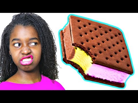 DIY ICE CREAM Sandwich! - Shiloh and Shasha - Onyx Kids