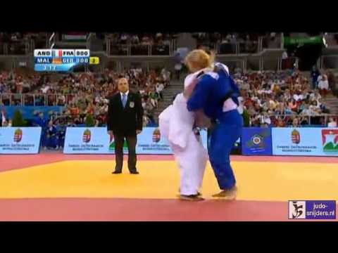 Judo 2013  European Championships Teams: Andeol (FRA) - Malzahn (GER) [+70kg] semi-final