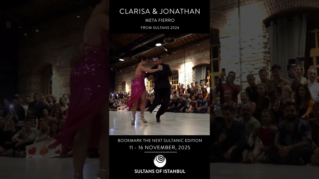 Video thumbnail for Jonathan Saavedra & Clarisa Aragón , Meta Fierro , Sultans of Istanbul Tango Festival 2024