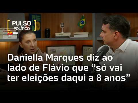 Daniella Marques, coordenadora de Flávio, se defende após falar em ‘eleição daqui 8 anos’ viralizar