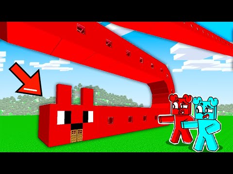 NAJDŁUŻSZY DOMEK w Minecraft 😲➡️➡️➡️➡️➡️