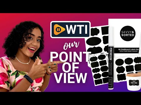 96 Chalkboard Labels for Organizing - WTI product video review