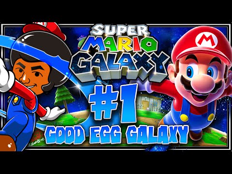 Super Mario Galaxy - Part 1 (1080p 60FPS 100%): Good Egg Galaxy