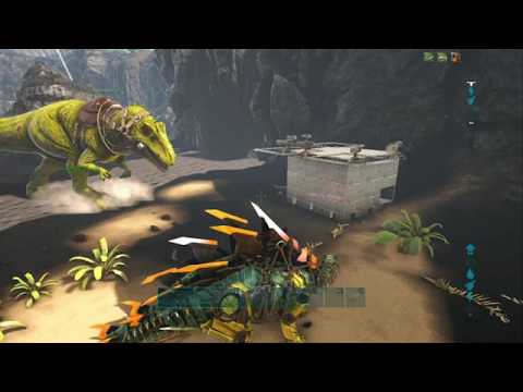 Duo defending ragnarok lava cave + raiding a tek farming base for metal | Dark mafia