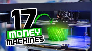 17 CHEAP machines to make MONEY from home! 😱🔥😮