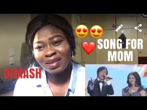 Dimash and his parents-song for mom(reaction)