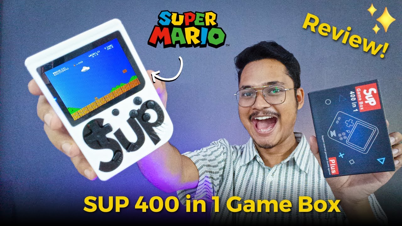SUP Game Box 400 in 1 Review & Unboxing - Gaming Console