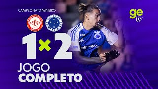 JOGO COMPLETO: TOMBENSE X CRUZEIRO | CAMPEONATO MINEIRO | ge tv