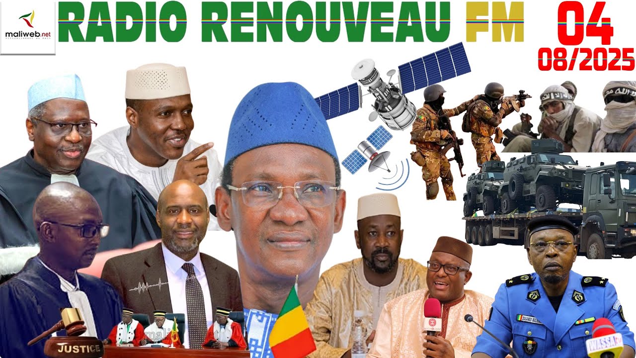 La Revue de Presse de la RADIO RENOUVEAU FM du 04 Août 2025