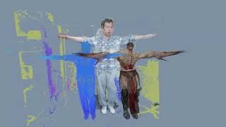 Realtime motion driven virtual avatar animation