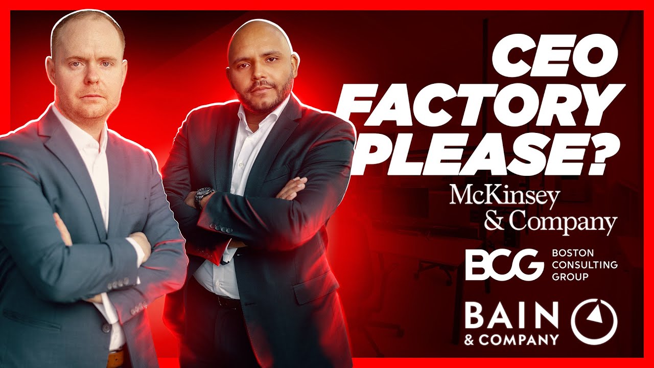 McKinsey, BCG, Bain: The CEO factories.