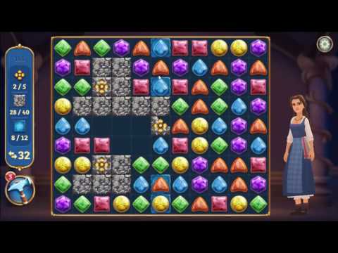 Beauty and the Beast Perfect Match Level 165 - NO BOOSTERS 👸👸👸