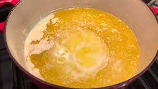 My First Time Making Ghee