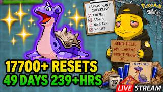 ✨Shiny hunting LAPRAS in Pokémon FireRed/LeafGreen! DAY 91
