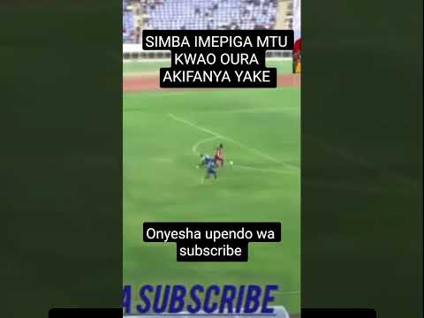GOLI LA KWANZA LA SIMBA KIMATAIFA