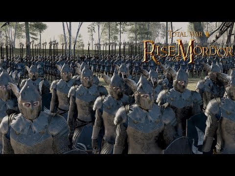 Feel Dol Amroth's Wrath!! - Total War Rise of Mordor Siege Battle