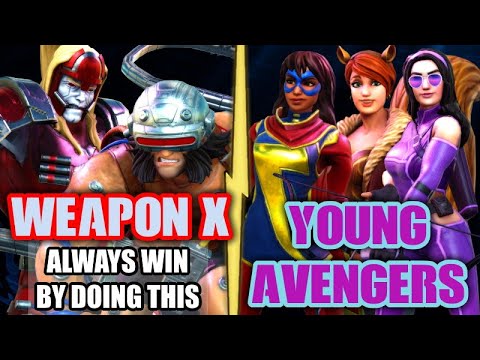 Do It Right | Weapon X vs Young Avengers Guide | 100% Win Rate Method | MSF