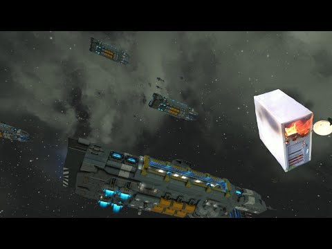 Huge Carrier Battle. Automatons AI only