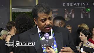 Emmy nominee Neil deGrasse Tyson ("StarTalk") on climate change — 2017 Creative Arts Emmys