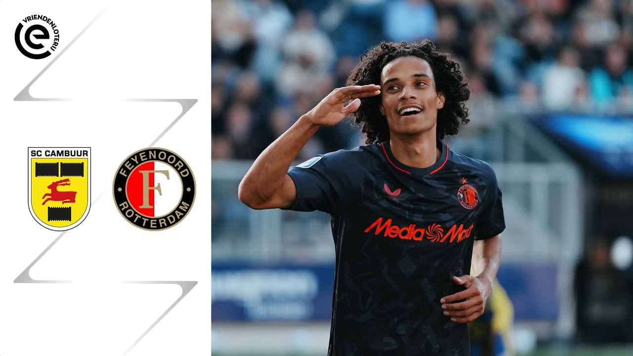 Highlights SC Cambuur - Feyenoord | Eredivisie 2026-2027