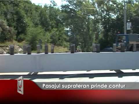Pasajul suprateran prinde contur