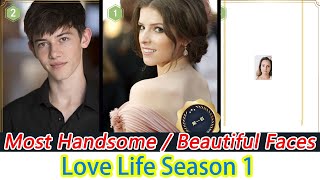 Top 10 Beautiful Faces of Love Life Season 1,CAST Lesley Manville 23th| Scored by AI video