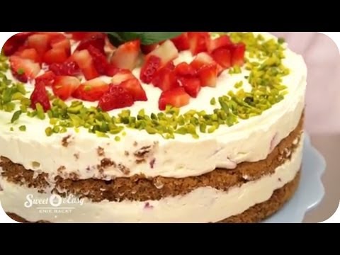Baking Strawberry Mascarpone Espresso Cake | Sweet & Easy