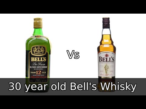 Bell's 1980s Blended Whisky vs Current Bell's Whisky