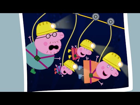 Peppa Pig - Peppa Goes Spelunking - Exploring a Cave