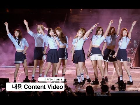 트와이스 TWICE[4K 직캠]내용 Content Video@170520 Rock Music