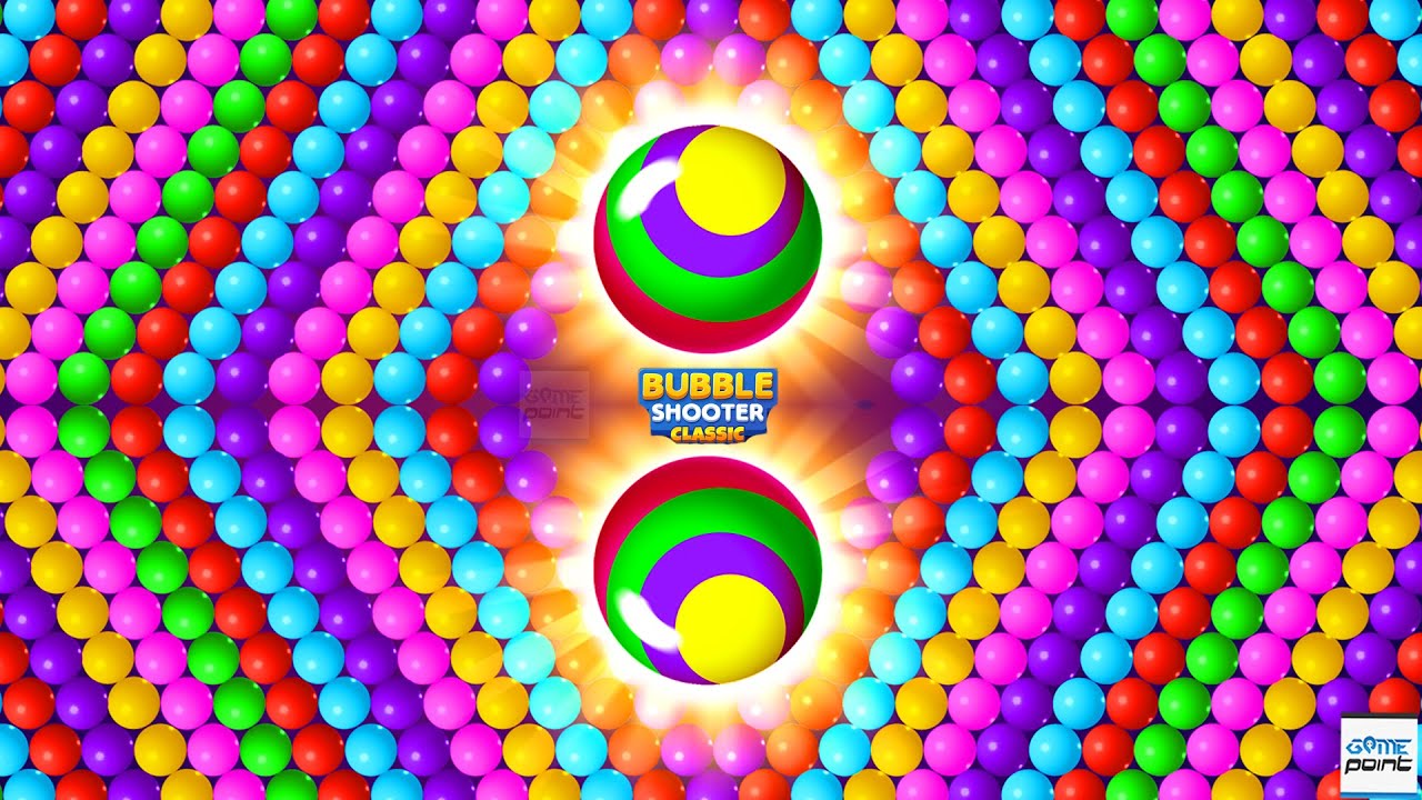 Bubble Shooter Classic Match 3 Game Level 31 - 34 🔮 @GamePointPK