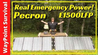 Real Emergency Power - Pecron E1500LFP