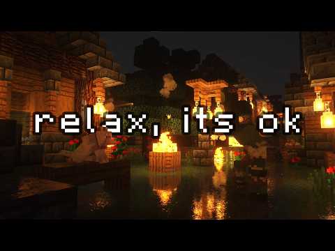 maybe here i'll feel better... (minecraft music w/ heavy rain)