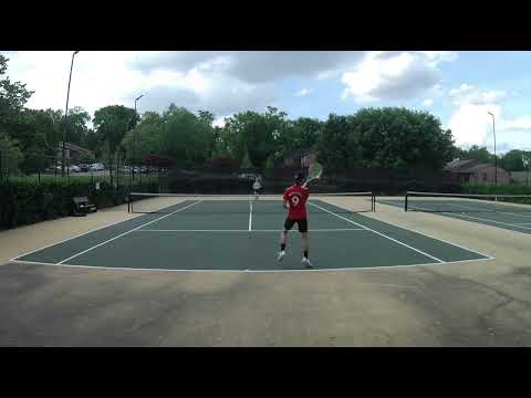 #2 Set 2 Singles Tennis | NTRP 3.5 vs NTRP 3.0 | 2022-05-13