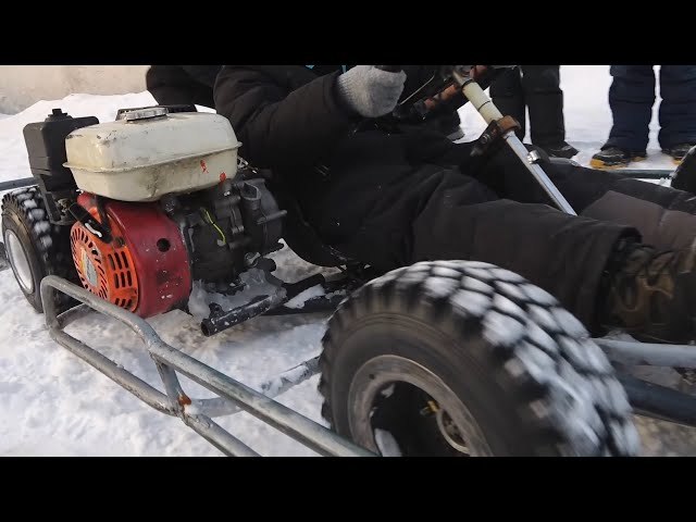 В Ангарске энтузиасты собственными силами возрождают заброшенную гоночную трассу для картинга в пойме реки Китой