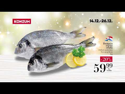 Sniženje ribe do 26.12.