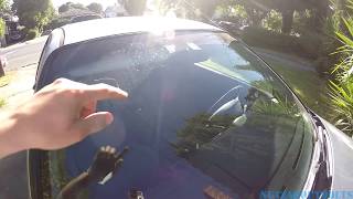 How to clean and aim your windshield washer nozzle