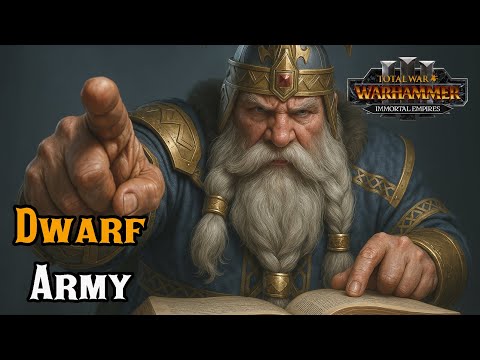 Age of RECKONING Dwarf Campaign Army Composition - Total War: Warhammer 3 Immortal Empires