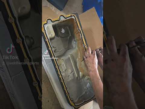 EASY TIP When Installing An Oil Pan Gasket! BMW Oil Pan Gaskets Trick #bmw #automobile #bmwengine
