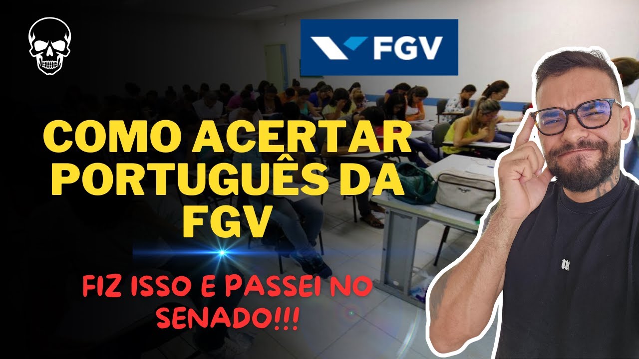 How to get Portuguese right in the FGV exams - I did this and got 90% right!