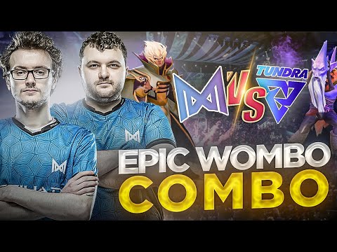 NIGMA vs TUNDRA - EPIC WOMBO COMBO PLAYS GAMERS GALAXY: Dota 2 Invitational Dubai