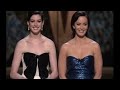 The Devil Wears Prada. Funny 2007 Oscars -Hathaway and Blunt - divine.