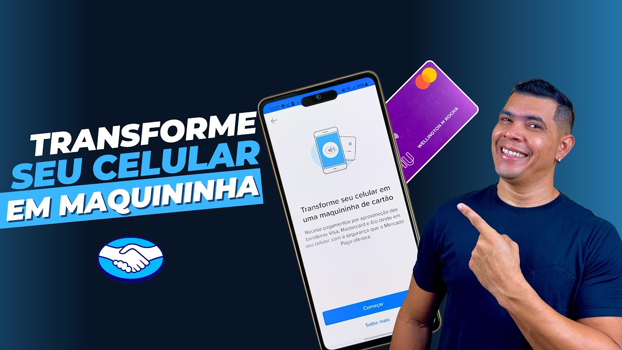 COMO TRANSFORMAR SEU CELULAR EM MAQUININHA DE CARTÃO DE CRÉDITO E JÁ COMEÇAR A USAR IMEDIATAMENTE!