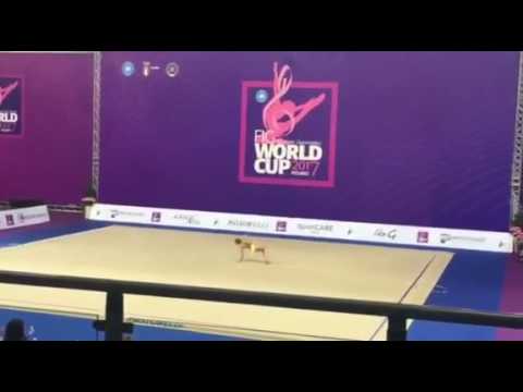 Yulia Isachanka hoop final-IT CITTÀ DI PESARO 2017