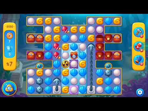 Fishdom Easy Level 9190 (with full seashell) @choraelmin