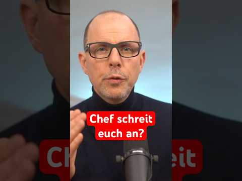 Darf euer Chef euch anschreien? 😡 | WBS.LEGAL #shorts