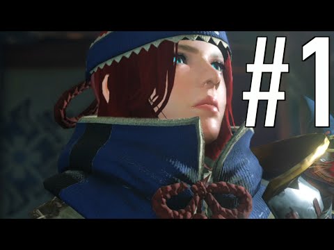 MONSTER HUNTER RISE Walkthrough Nintendo Switch EXCLUSIVE Gameplay Part 1 - INTRO! (FULL CAMPAIGN)