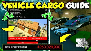 *UPDATED 2024* GTA 5 Online Vehicle Cargo Warehouse Business SOLO Money Guide! (MAKE EASY MILLIONS)