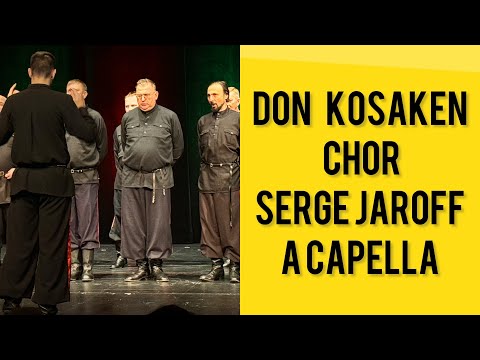 SERGE JAROFF DON Kosaken Chor Staatstheater Kassel